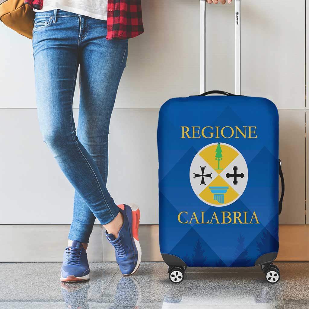 Italy Calabria Luggage Cover Flag Style LT19
