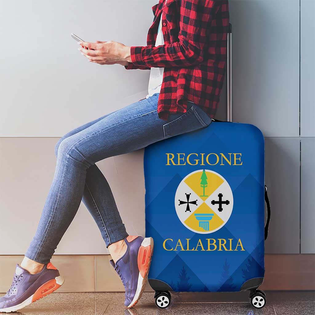 Italy Calabria Luggage Cover Flag Style LT19
