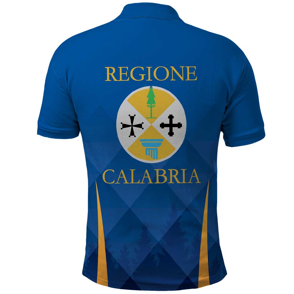 Italy Calabria Polo Shirt Flag Style LT19