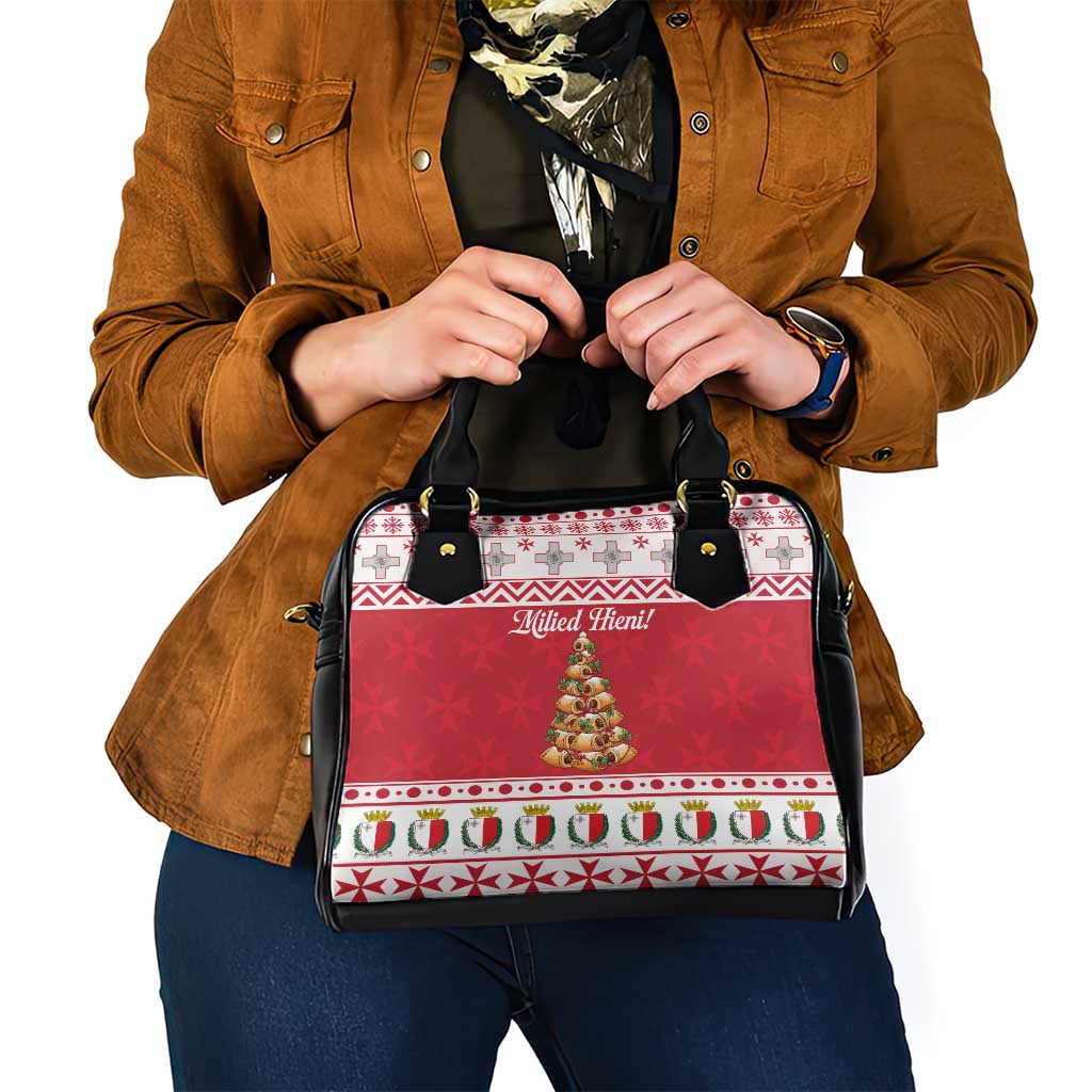 Traditional Maltese Imqaret Pastry Shoulder Handbag Malta Imqaret Christmas Tree LT19