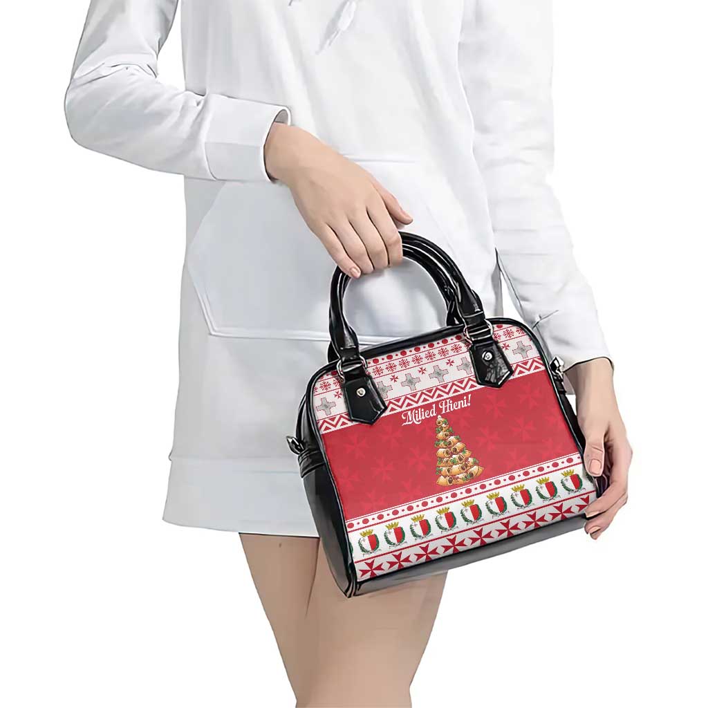 Traditional Maltese Imqaret Pastry Shoulder Handbag Malta Imqaret Christmas Tree LT19