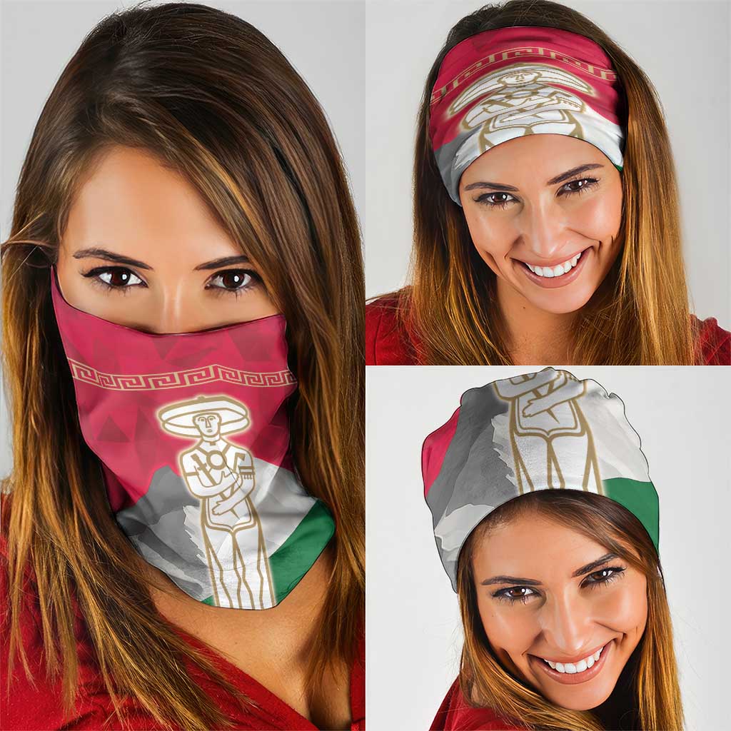 Italy Abruzzo Neck Gaiter Emblem With Flag Style LT19