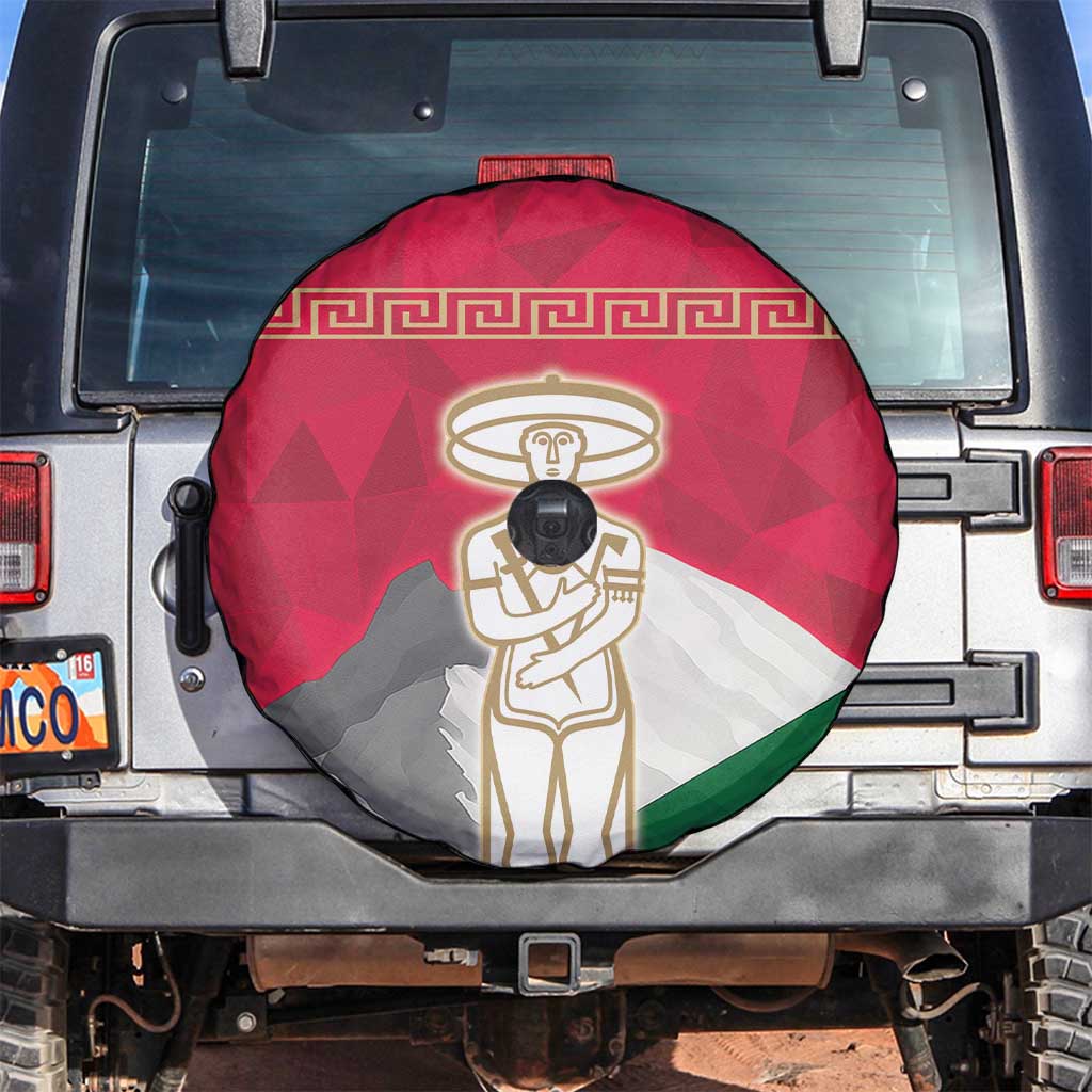 Italy Abruzzo Spare Tire Cover Emblem With Flag Style LT19