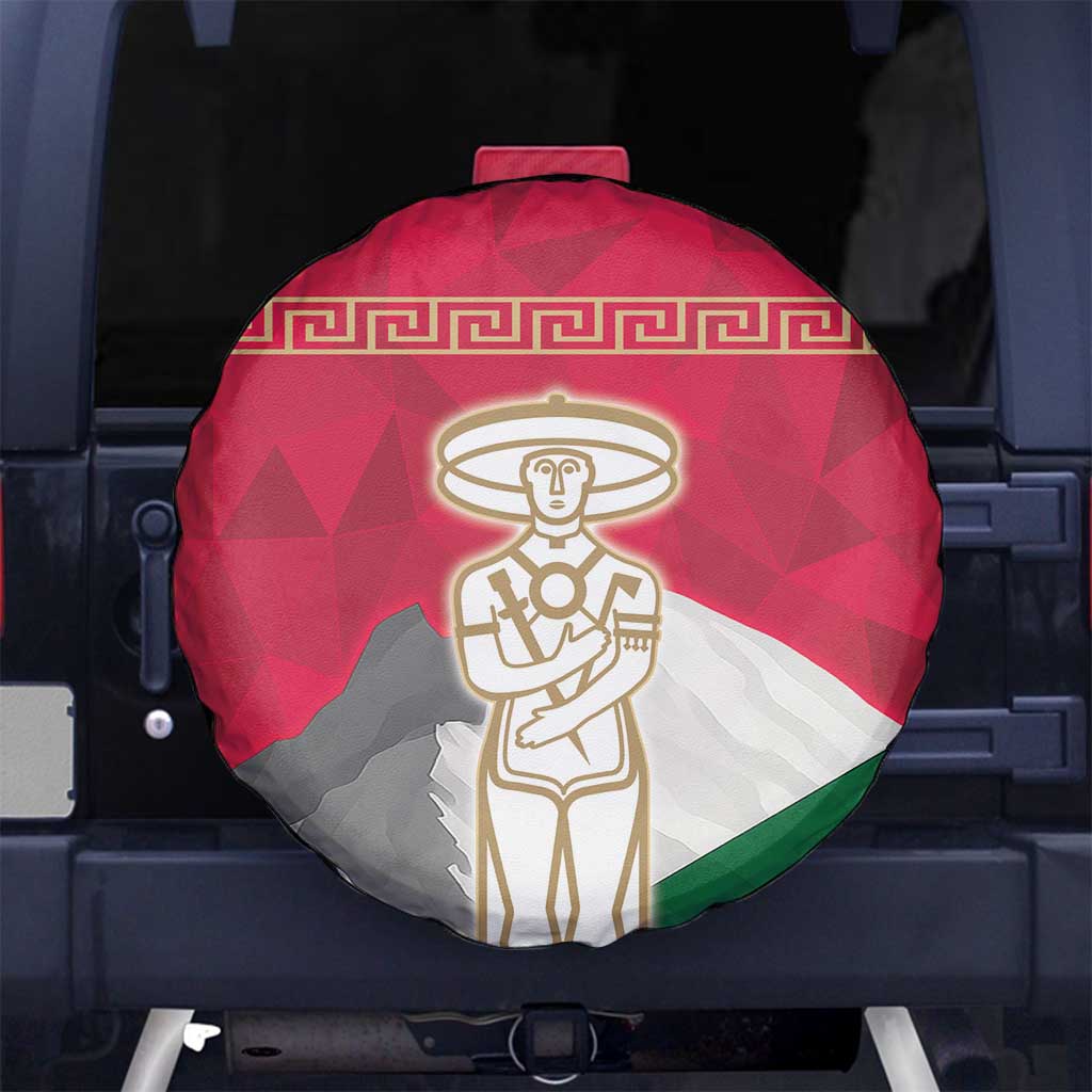 Italy Abruzzo Spare Tire Cover Emblem With Flag Style LT19