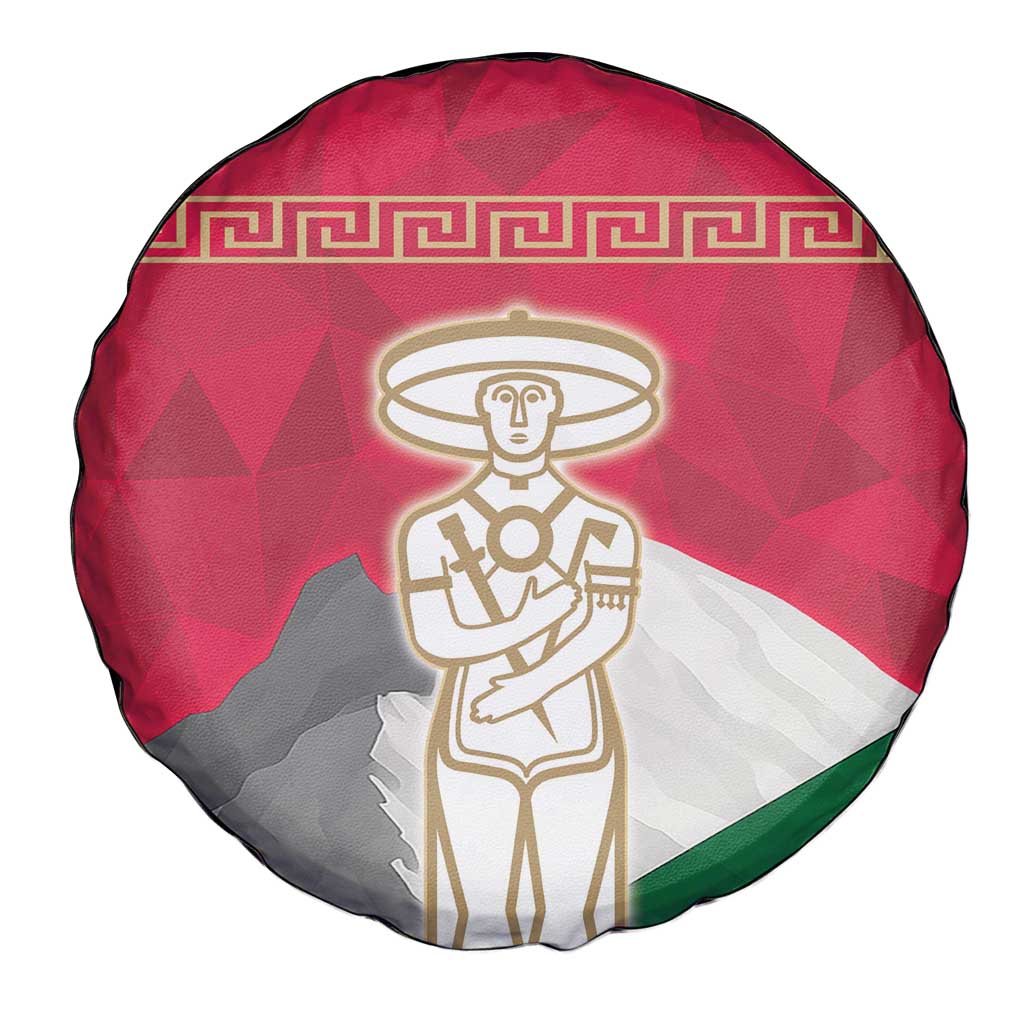 Italy Abruzzo Spare Tire Cover Emblem With Flag Style LT19