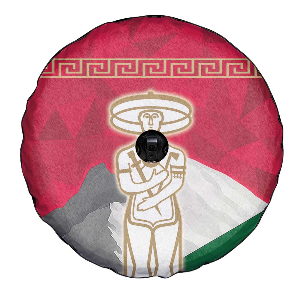 Italy Abruzzo Spare Tire Cover Emblem With Flag Style LT19