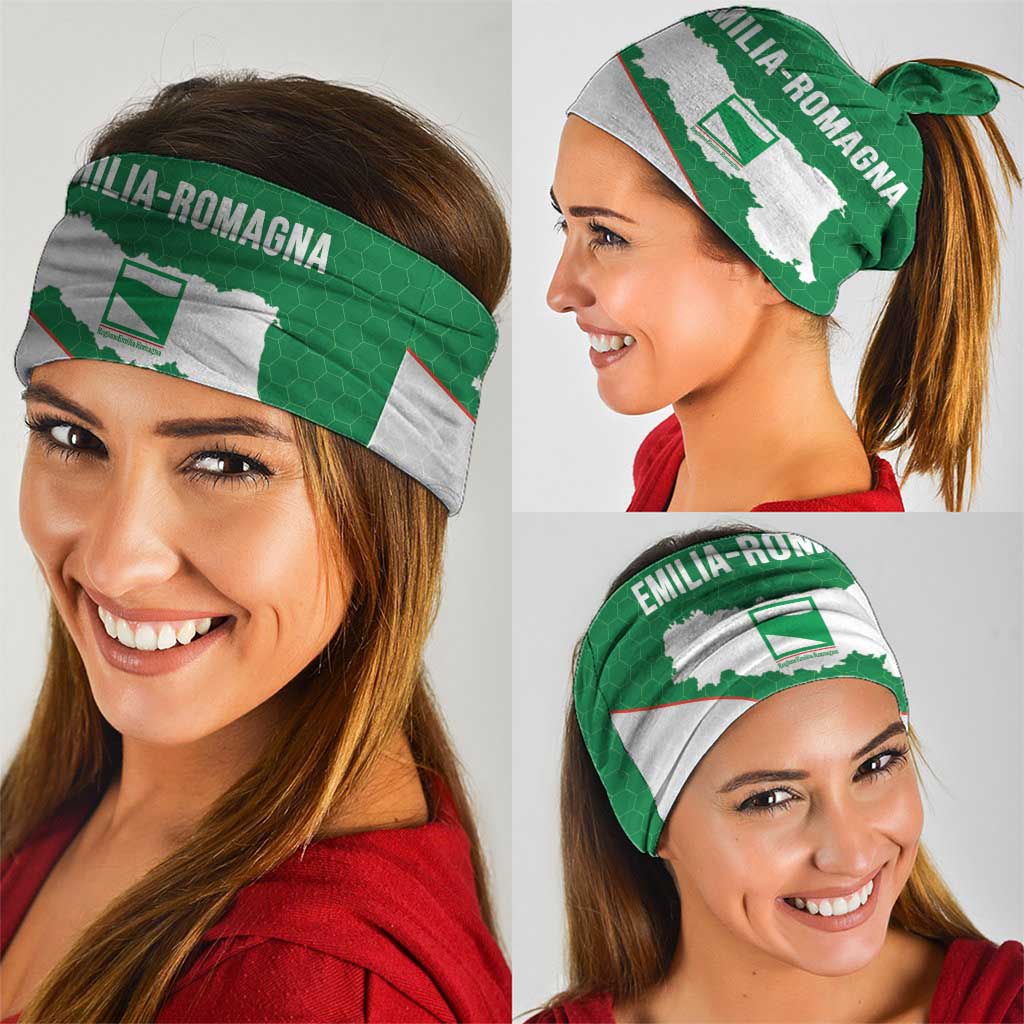 Italy Emilia-Romagna Neck Gaiter Map With Flag Style LT19