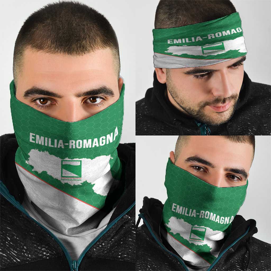 Italy Emilia-Romagna Neck Gaiter Map With Flag Style LT19