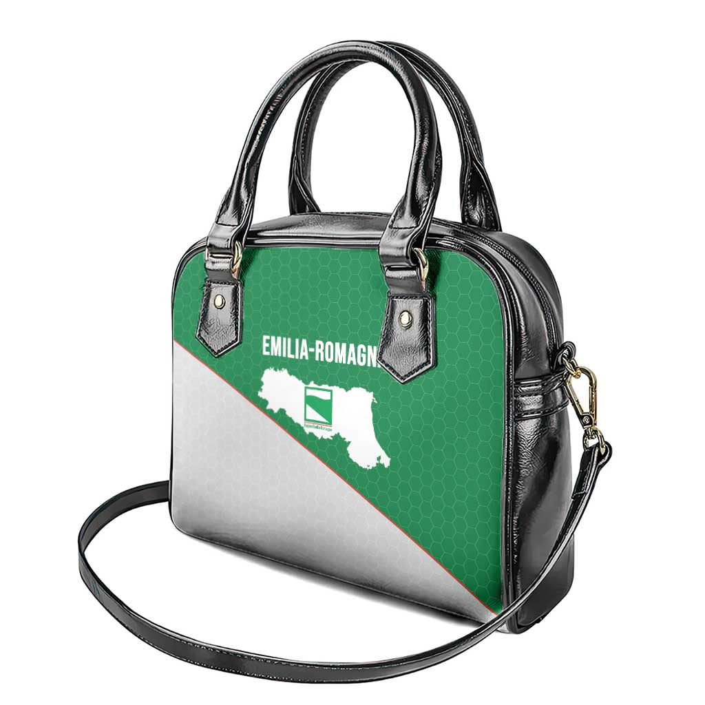 Italy Emilia-Romagna Shoulder Handbag Map With Flag Style LT19