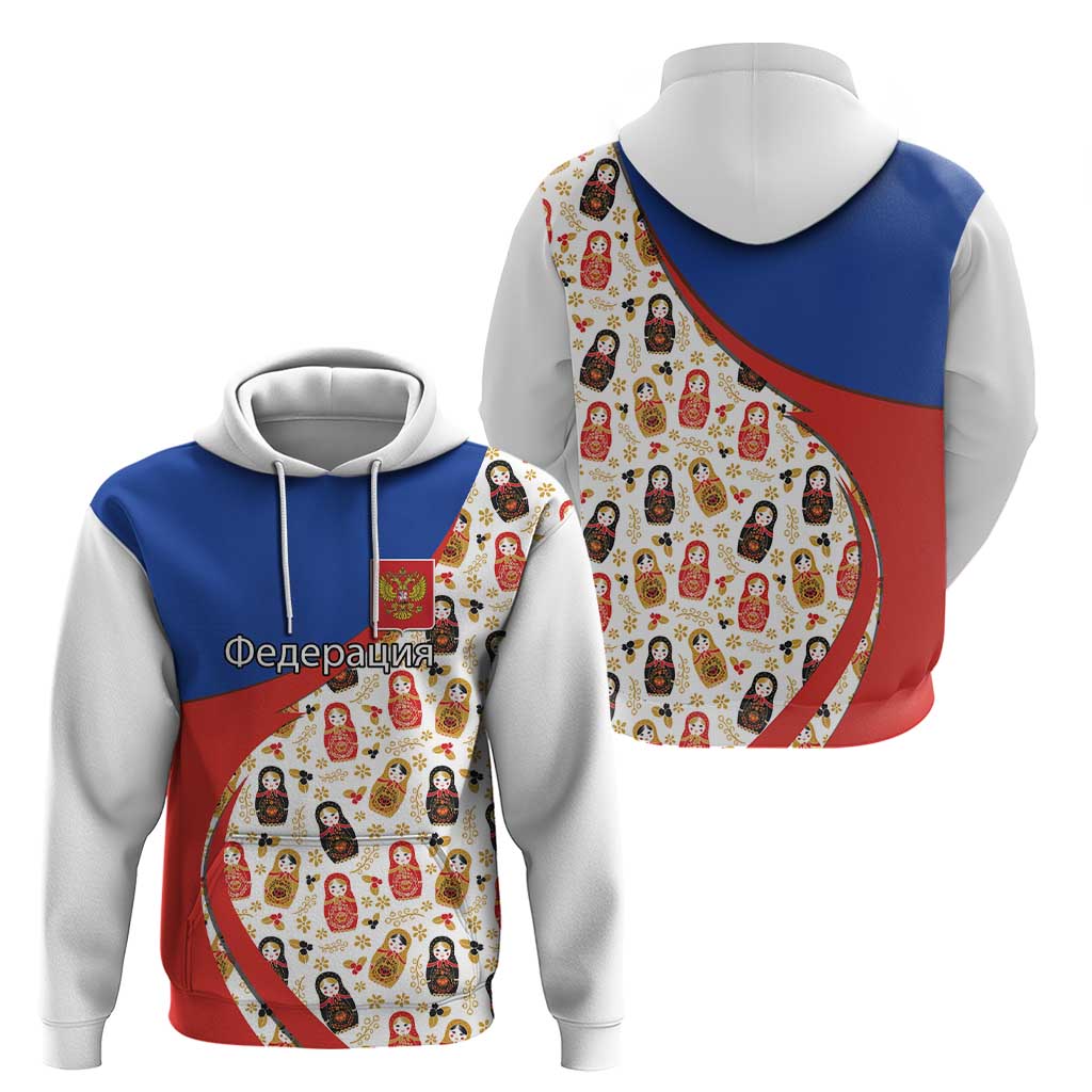 Russian Doll Hoodie Flag Color Style No1 LT19