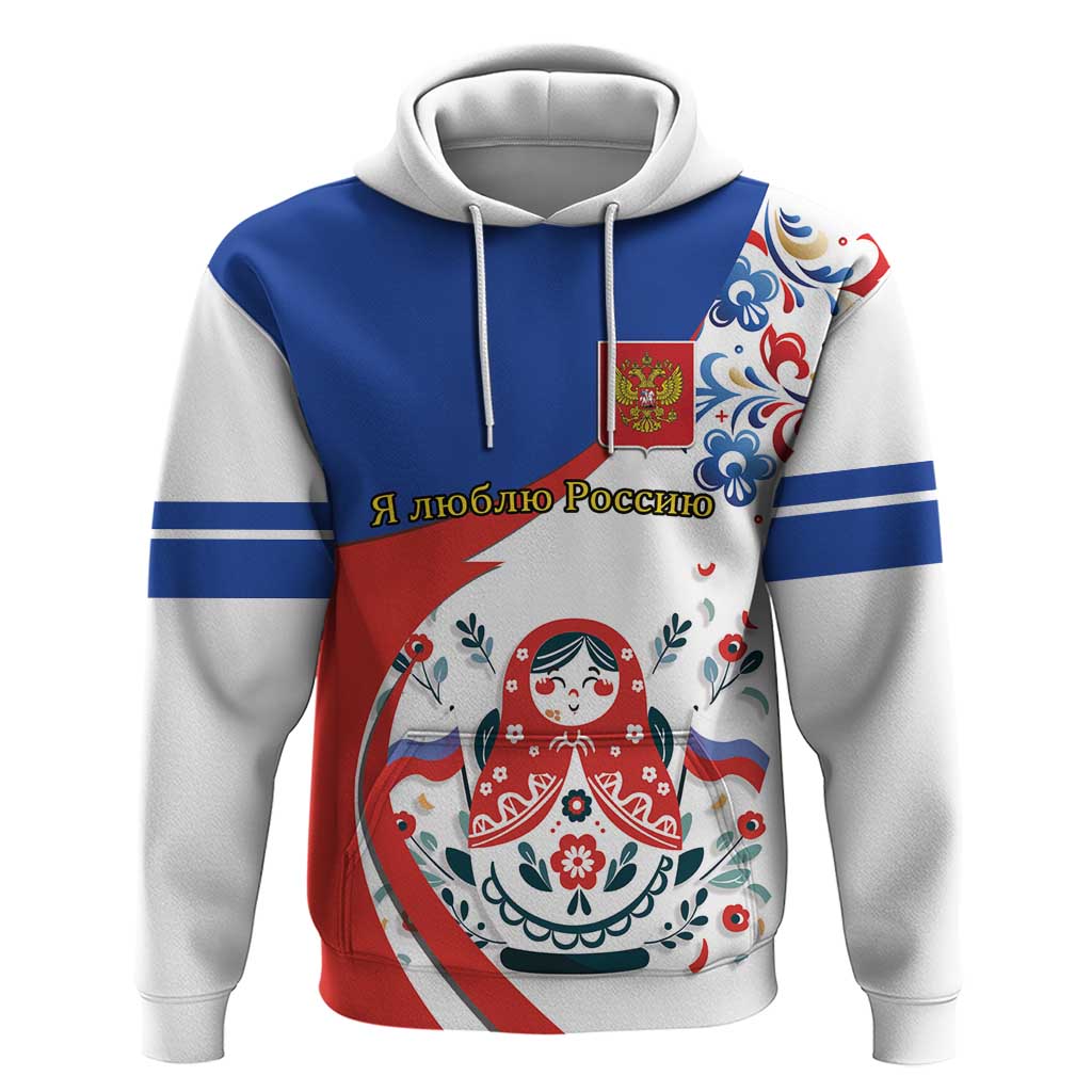 Matryoshka Doll Hoodie Flag Color Style No2 LT19