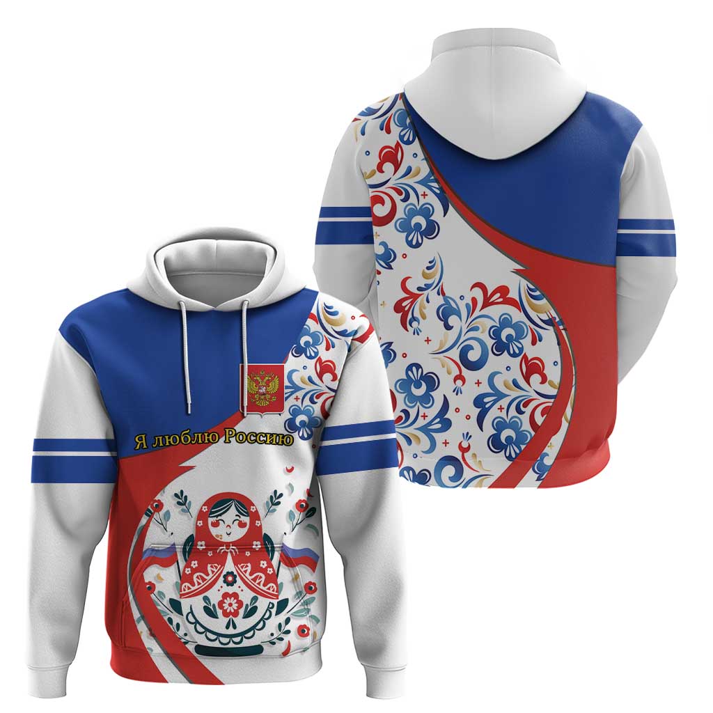 Matryoshka Doll Hoodie Flag Color Style No2 LT19