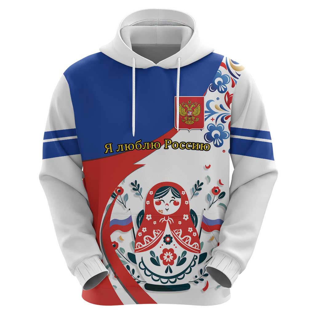 Matryoshka Doll Hoodie Flag Color Style No2 LT19
