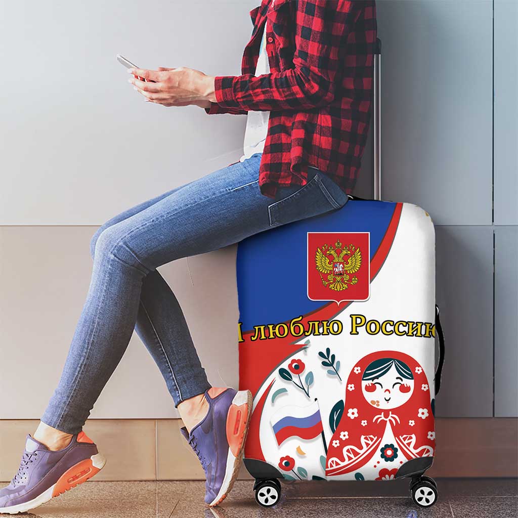 Matryoshka Doll Luggage Cover Flag Color Style No2 LT19