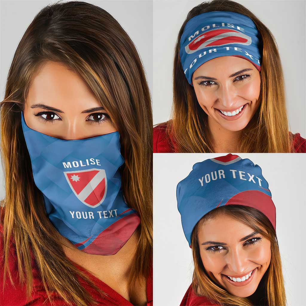Personalized Italy Molise Neck Gaiter Flag Style LT19