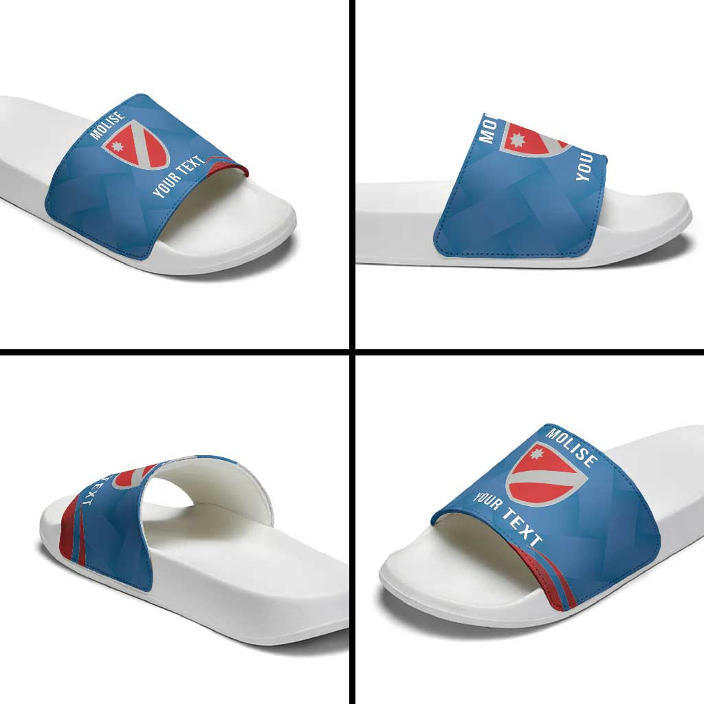 Personalized Italy Molise Slide Sandals Flag Style LT19