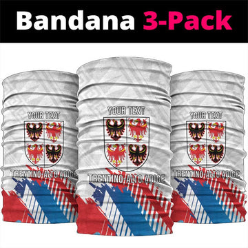 Personalized Italy Trentino-Alto Adige Neck Gaiter Flag Style LT19