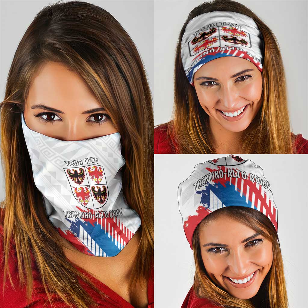 Personalized Italy Trentino-Alto Adige Neck Gaiter Flag Style LT19