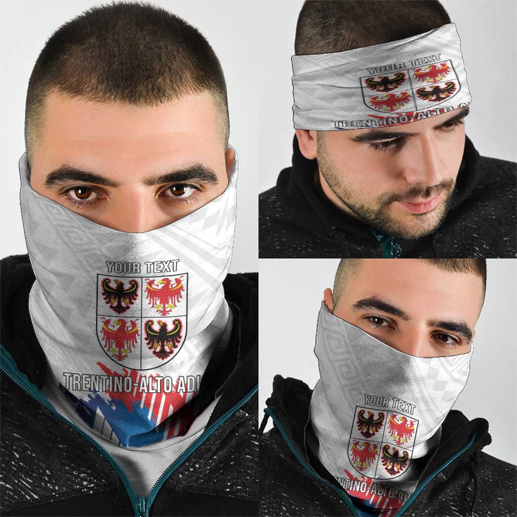 Personalized Italy Trentino-Alto Adige Neck Gaiter Flag Style LT19
