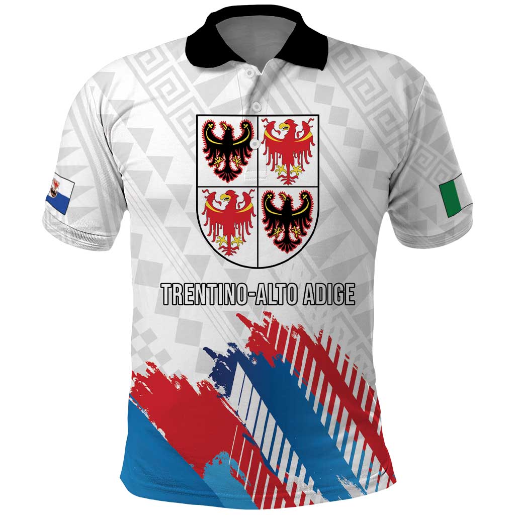 Personalized Italy Trentino-Alto Adige Polo Shirt Flag Style LT19