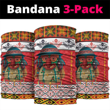 Personalized Romania Christmas Neck Gaiter Romanian Folk Mask LT19