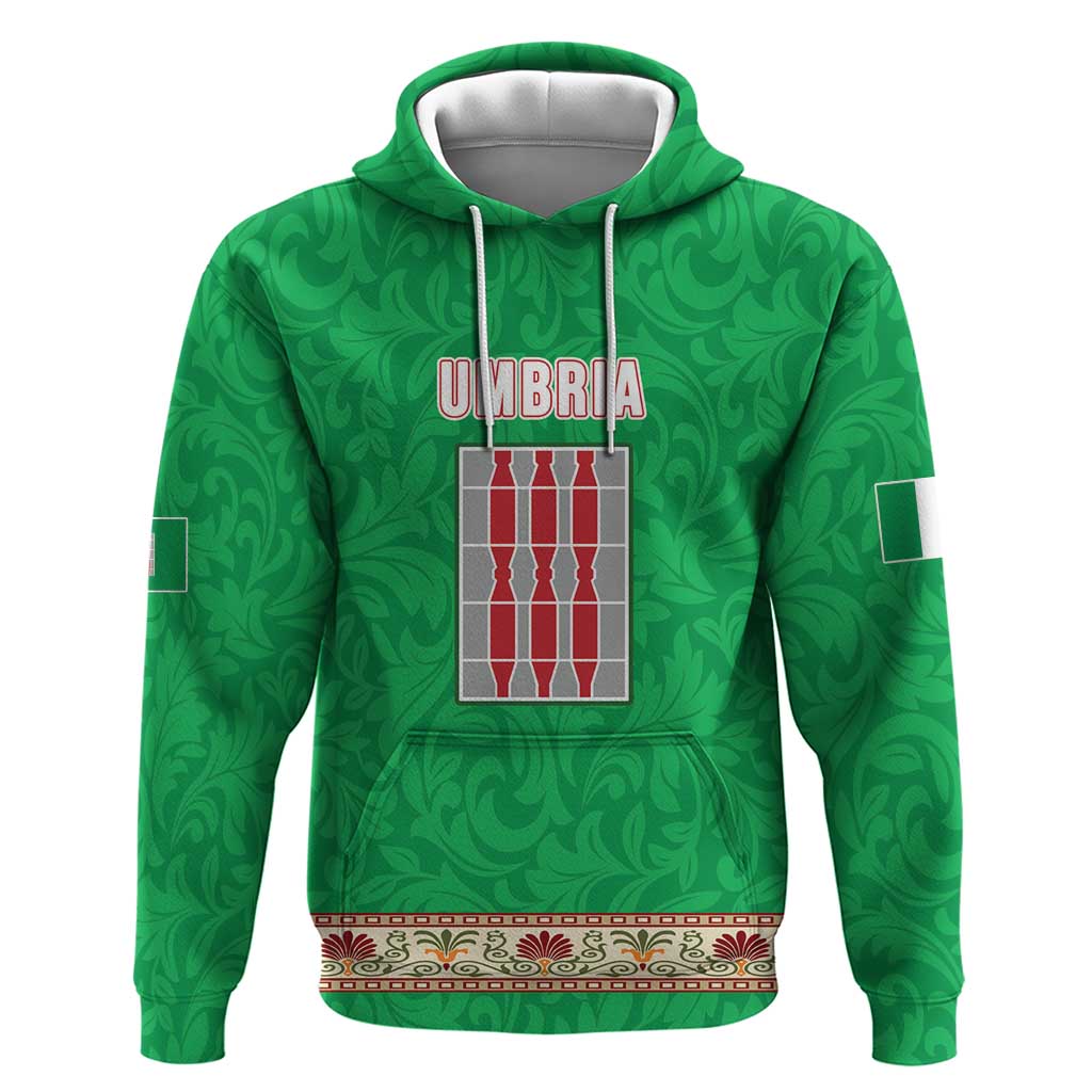 Personalized Italy Umbria Hoodie Flag Style LT19