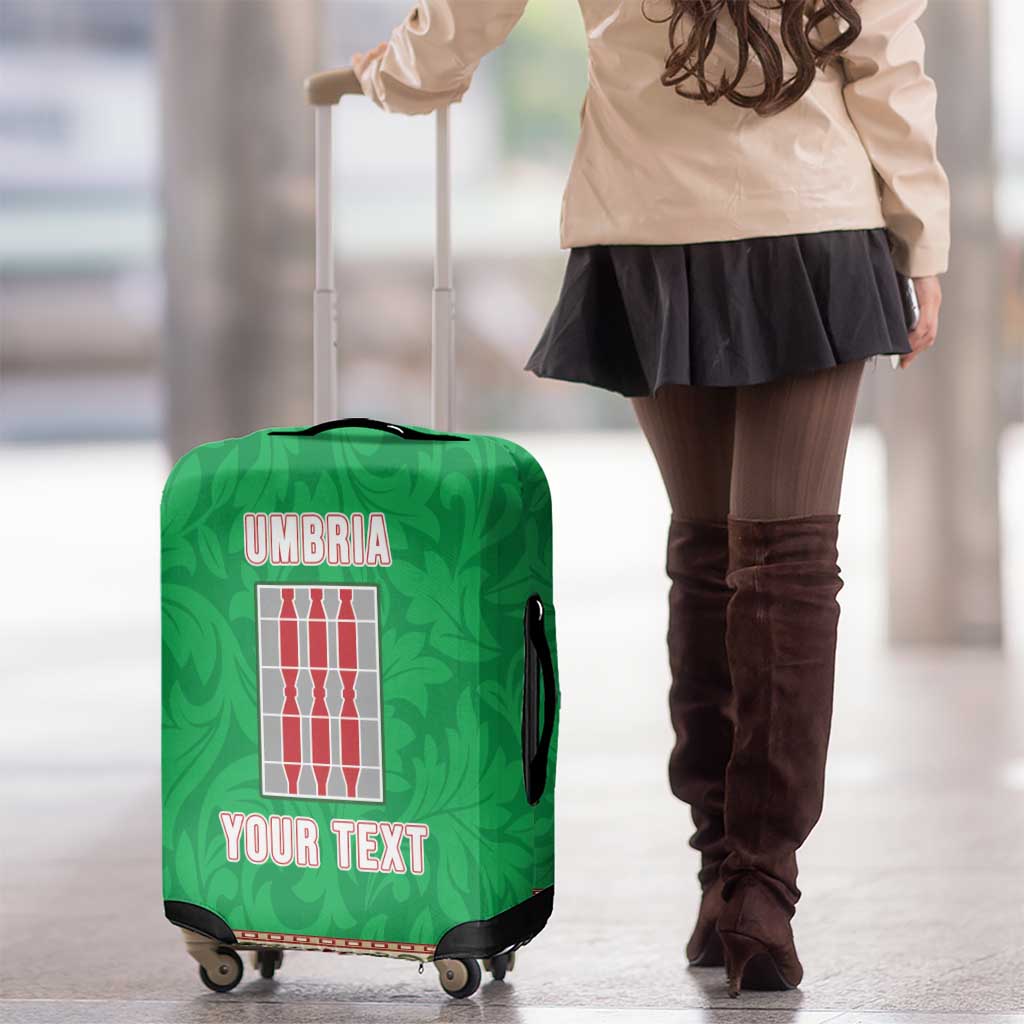 Personalized Italy Umbria Luggage Cover Flag Style LT19