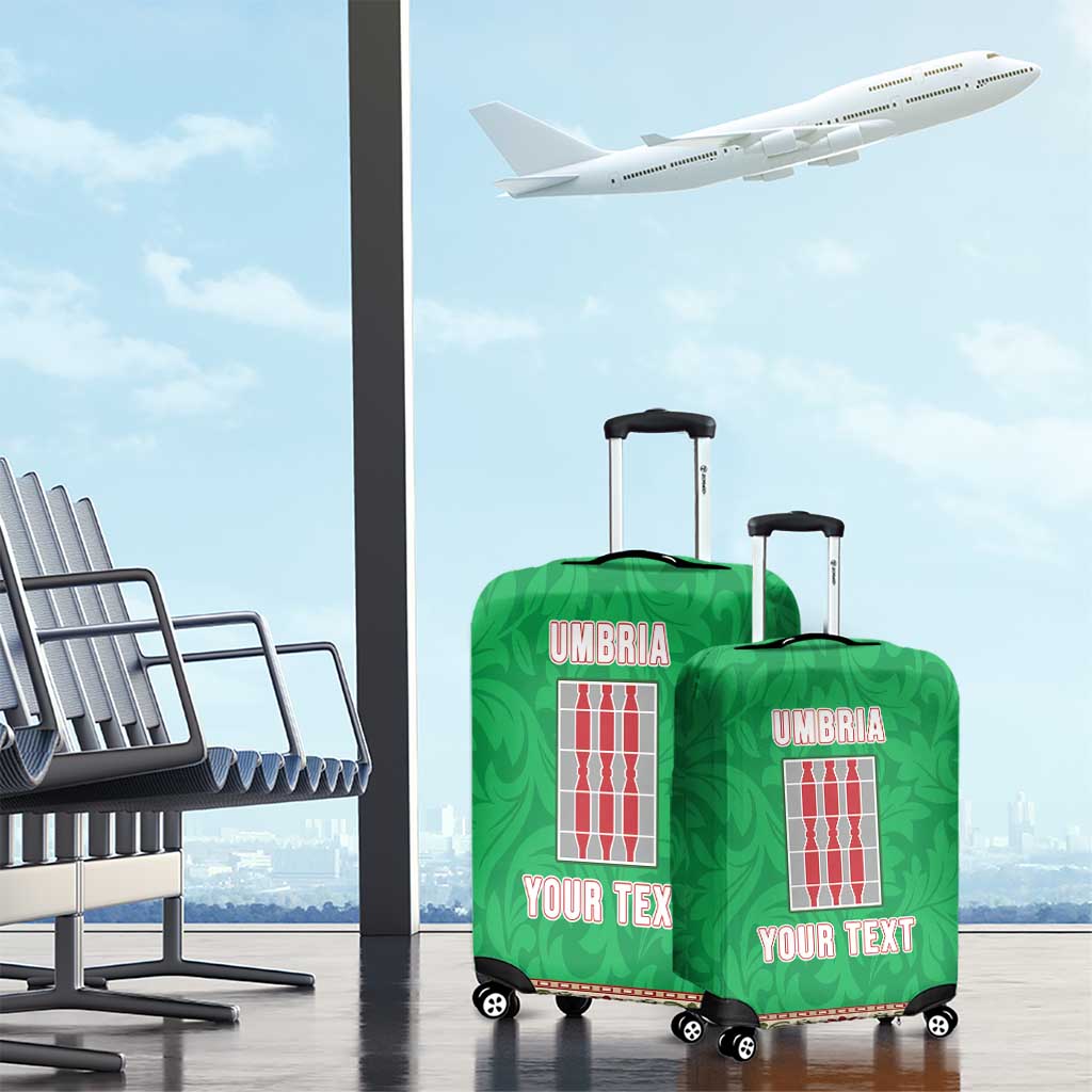 Personalized Italy Umbria Luggage Cover Flag Style LT19