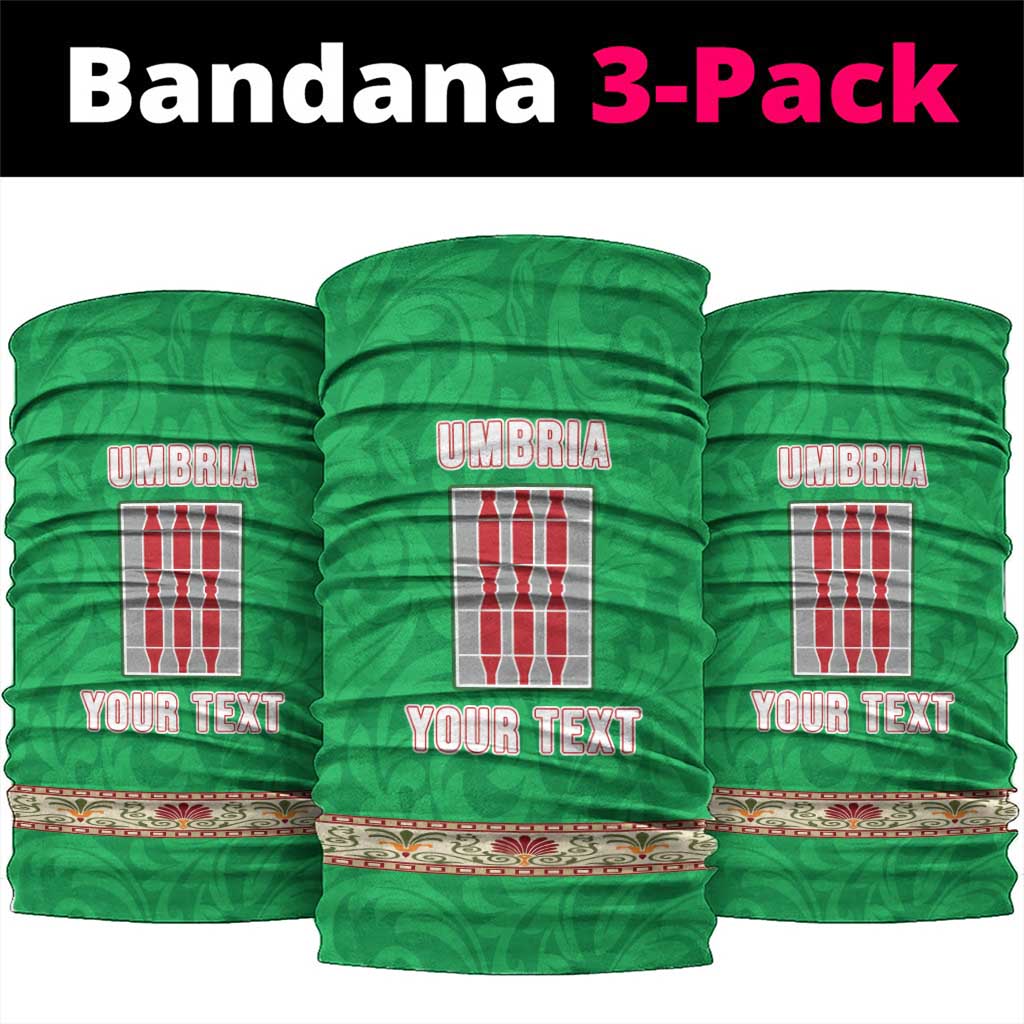 Personalized Italy Umbria Neck Gaiter Flag Style LT19