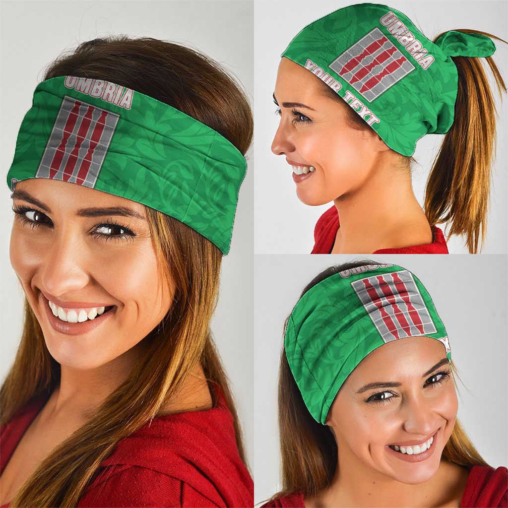 Personalized Italy Umbria Neck Gaiter Flag Style LT19