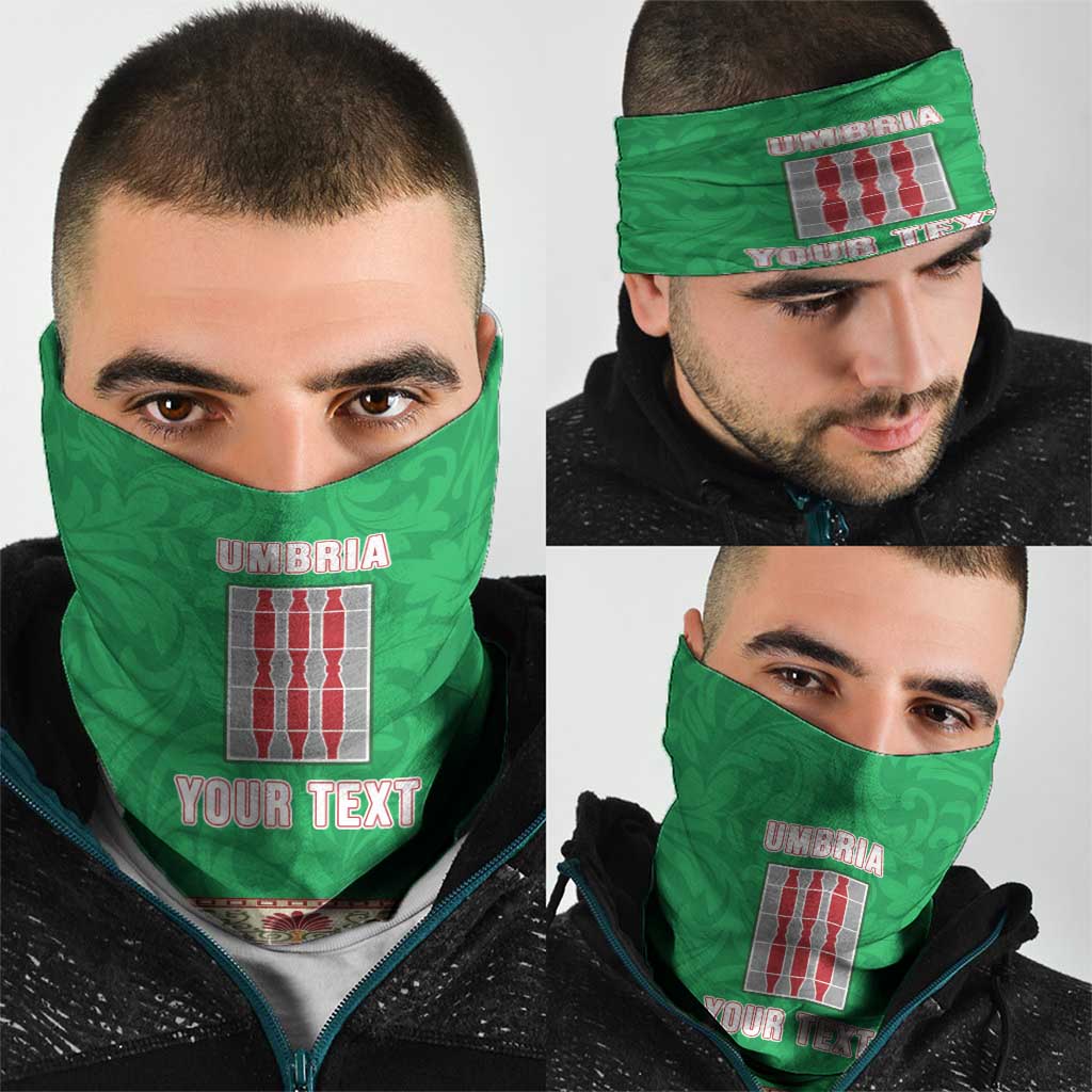 Personalized Italy Umbria Neck Gaiter Flag Style LT19