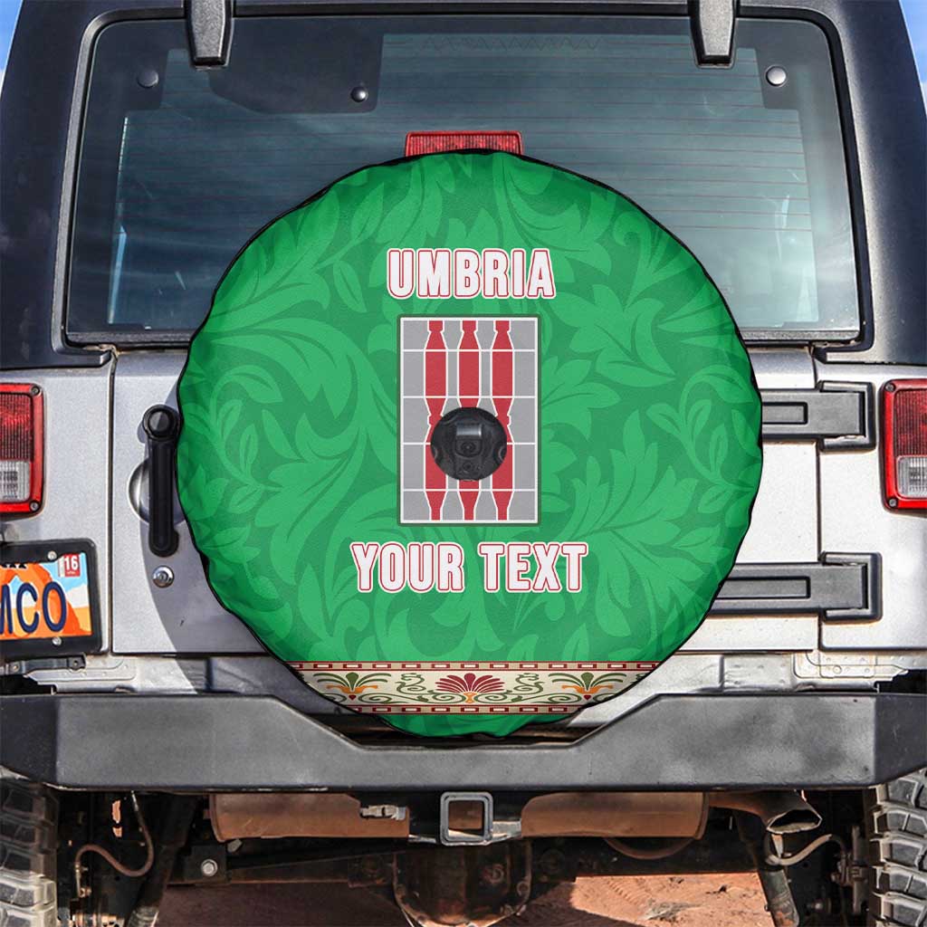 Personalized Italy Umbria Spare Tire Cover Flag Style LT19