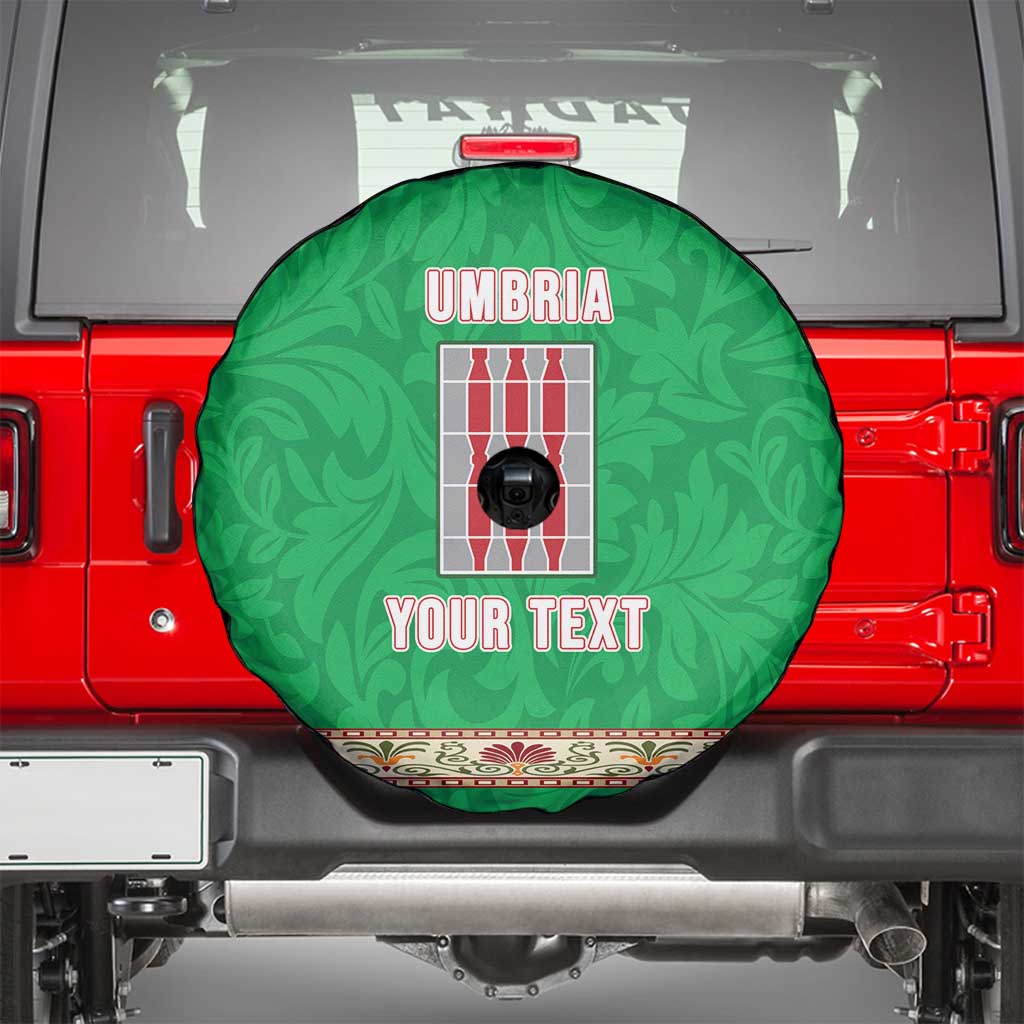 Personalized Italy Umbria Spare Tire Cover Flag Style LT19