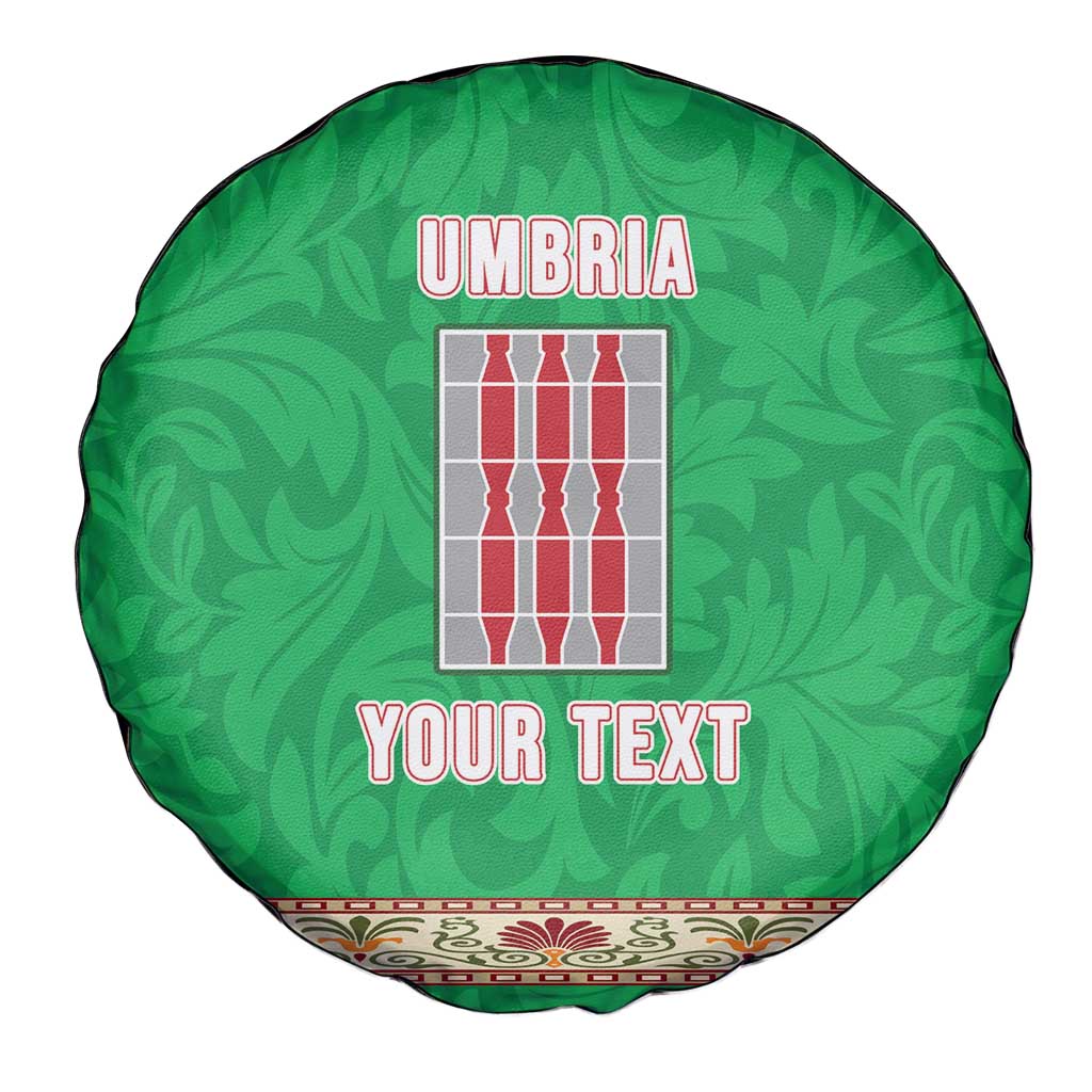 Personalized Italy Umbria Spare Tire Cover Flag Style LT19