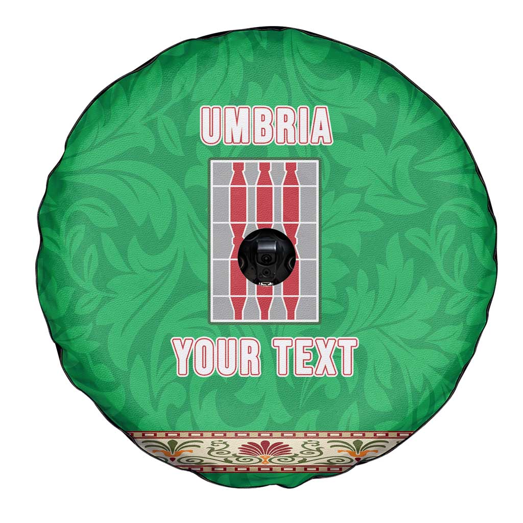 Personalized Italy Umbria Spare Tire Cover Flag Style LT19