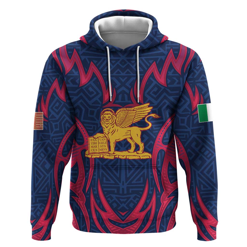 Italy Veneto Hoodie Emblem With Flag Style LT19