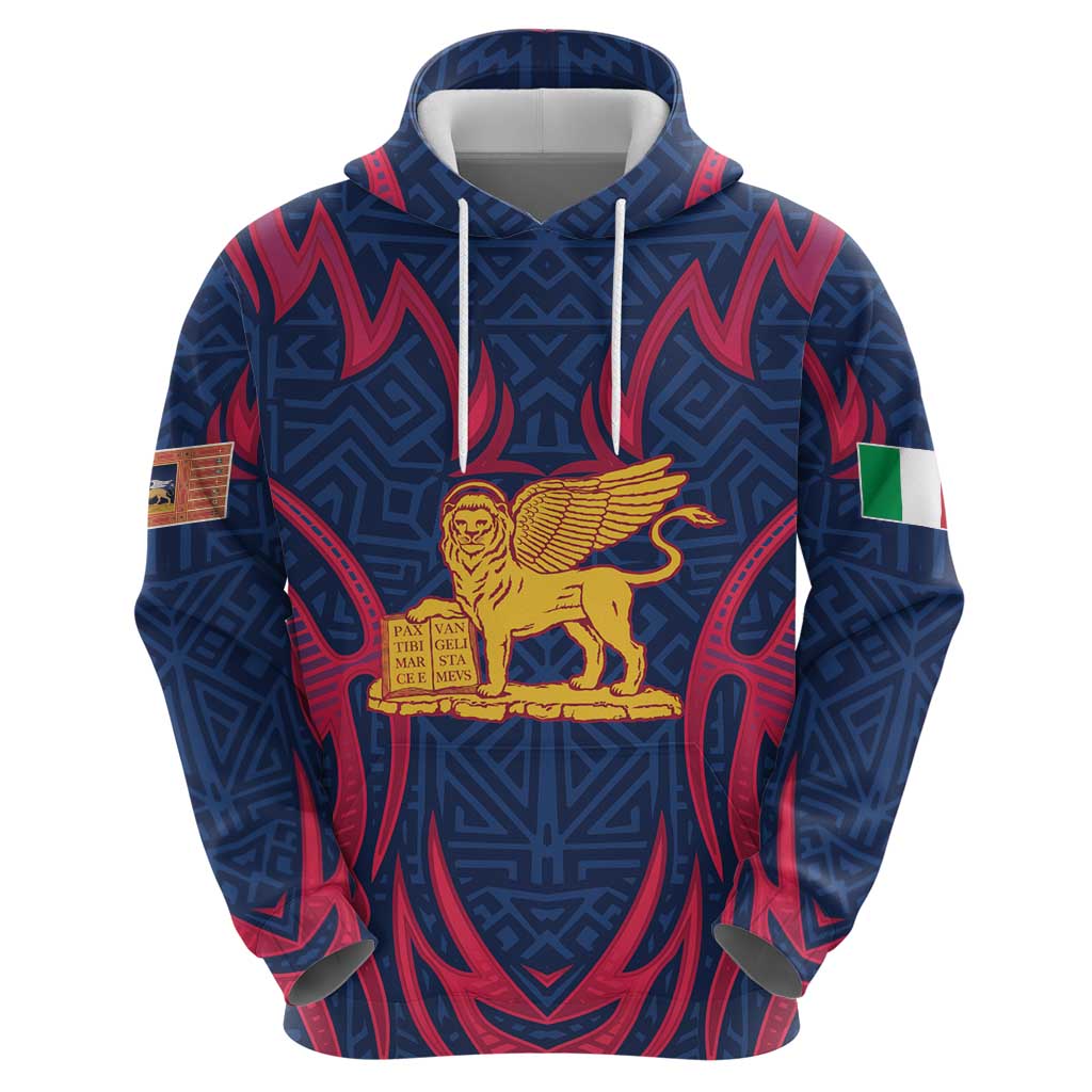 Italy Veneto Hoodie Emblem With Flag Style LT19