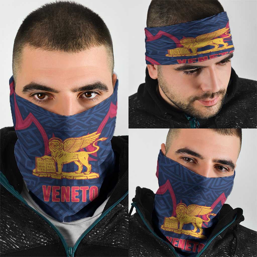 Italy Veneto Neck Gaiter Emblem With Flag Style LT19