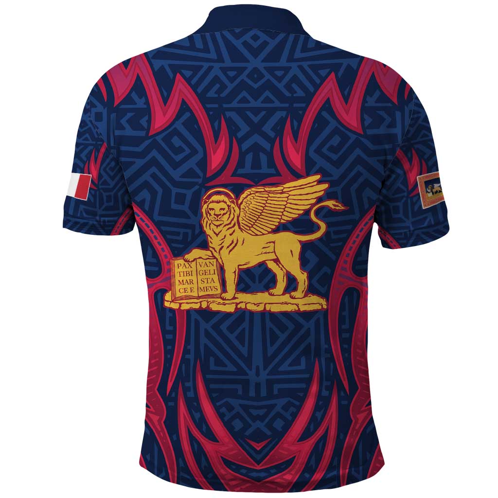 Italy Veneto Polo Shirt Emblem With Flag Style LT19