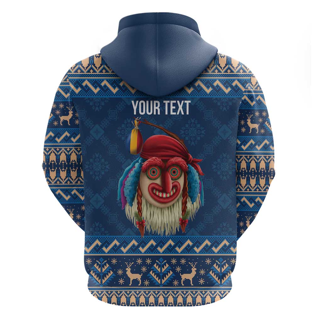 Personalized Romania Christmas Hoodie Romanian Traditional Masks LT19
