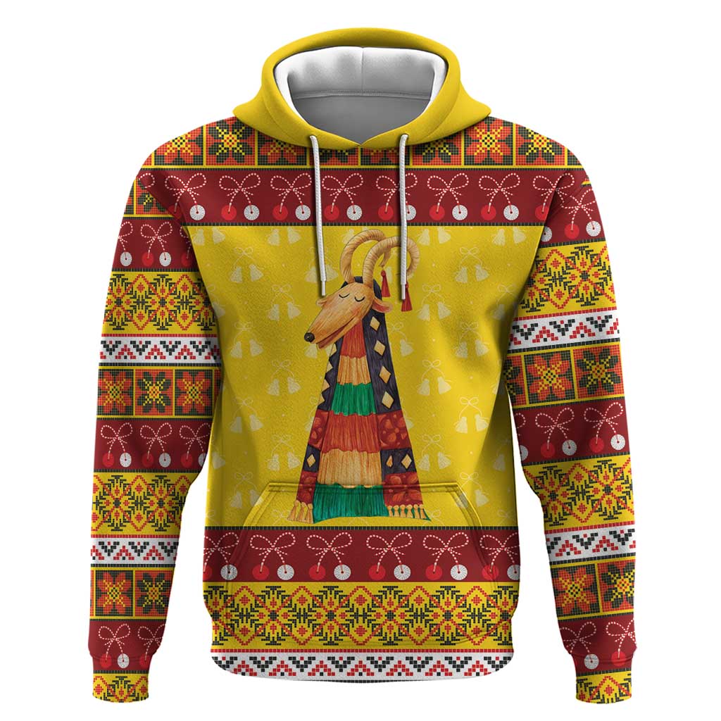 Personalized Moldova Christmas Hoodie Capra Goat Folk Costume LT19