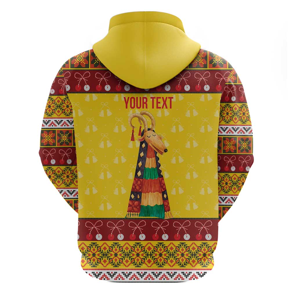 Personalized Moldova Christmas Hoodie Capra Goat Folk Costume LT19