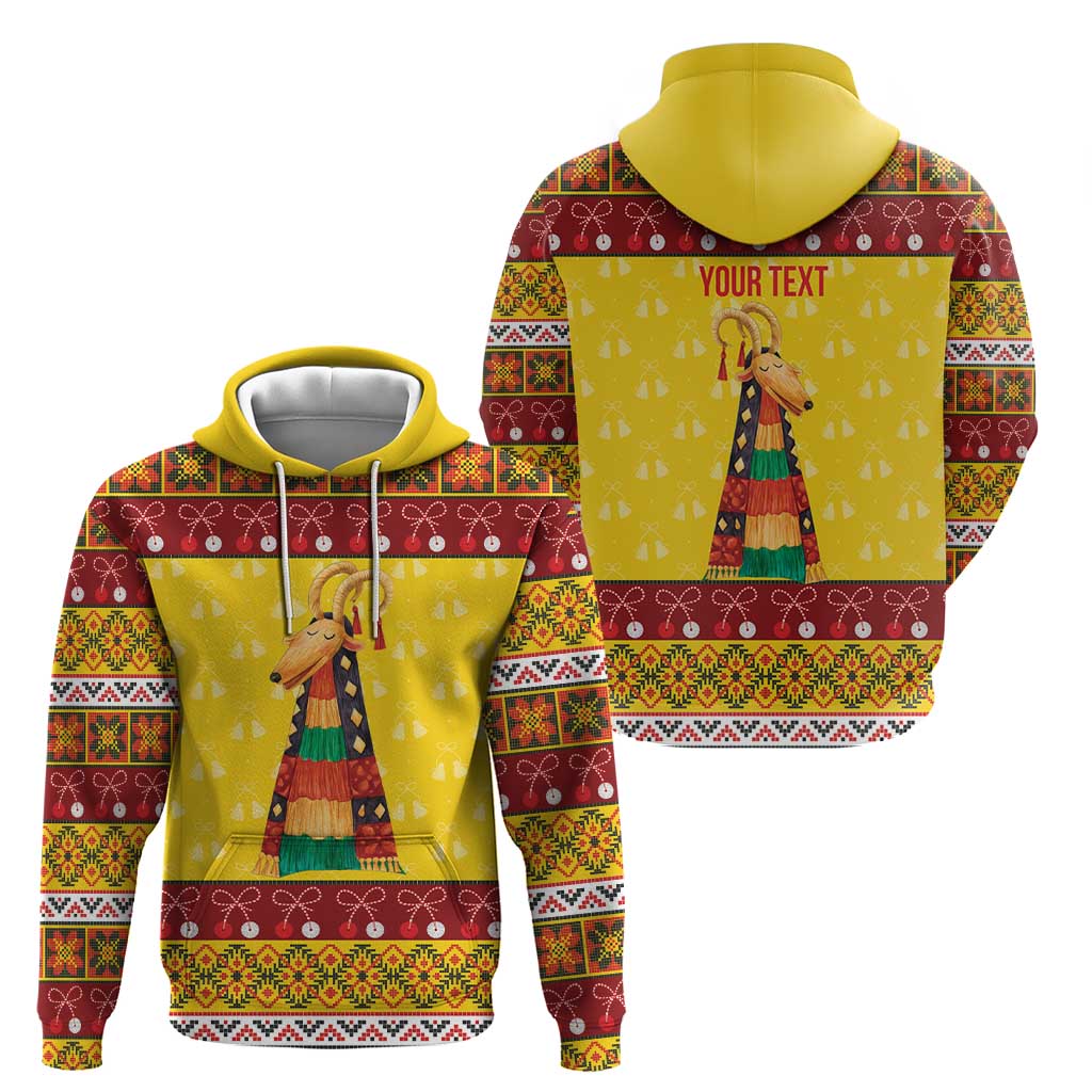 Personalized Moldova Christmas Hoodie Capra Goat Folk Costume LT19