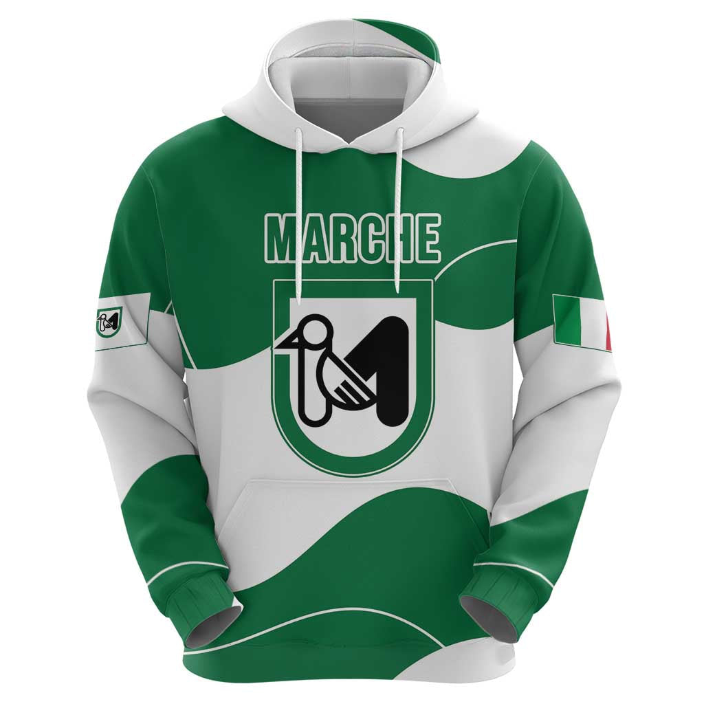 Personalized Italy Marche Hoodie Flag Style LT19