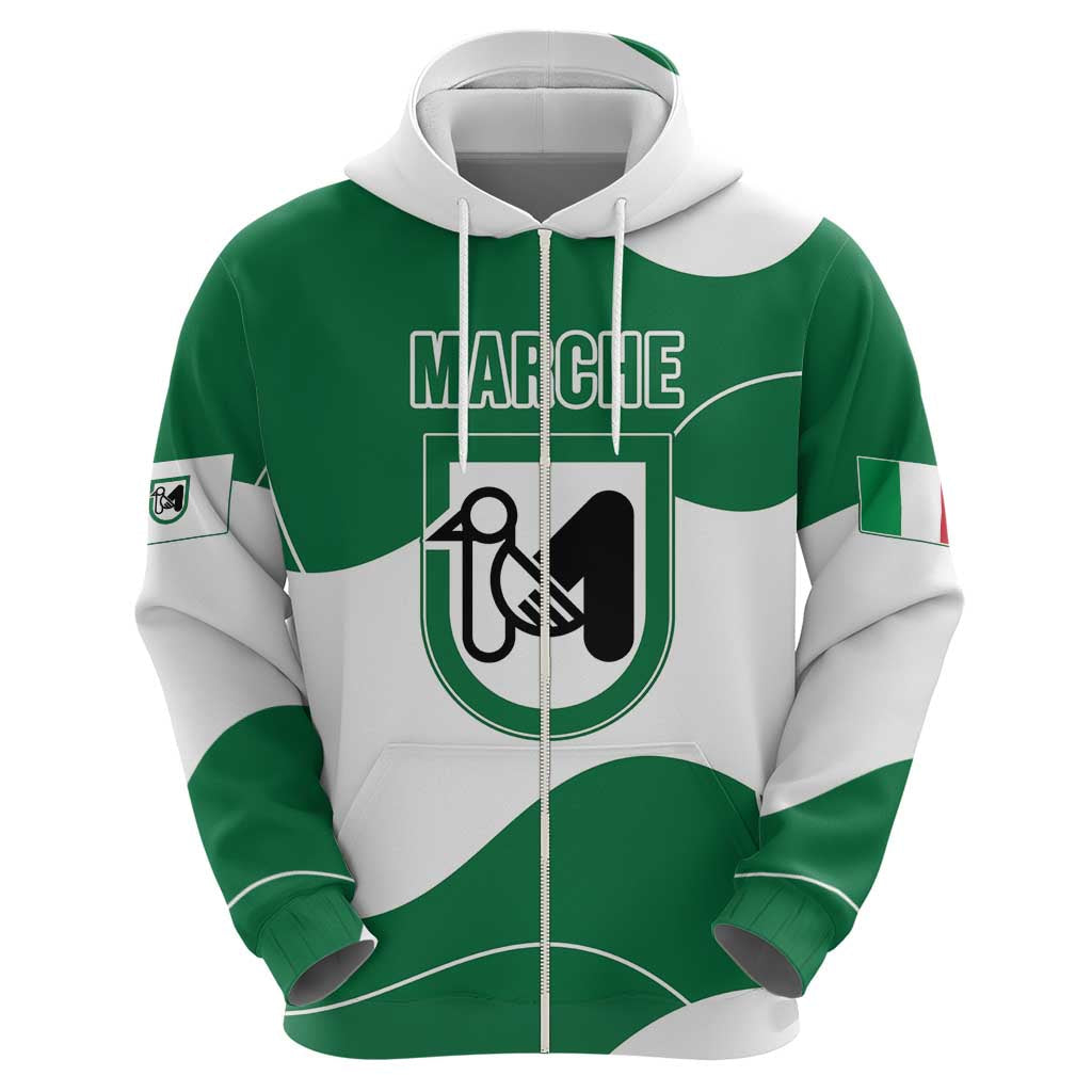 Personalized Italy Marche Hoodie Flag Style LT19