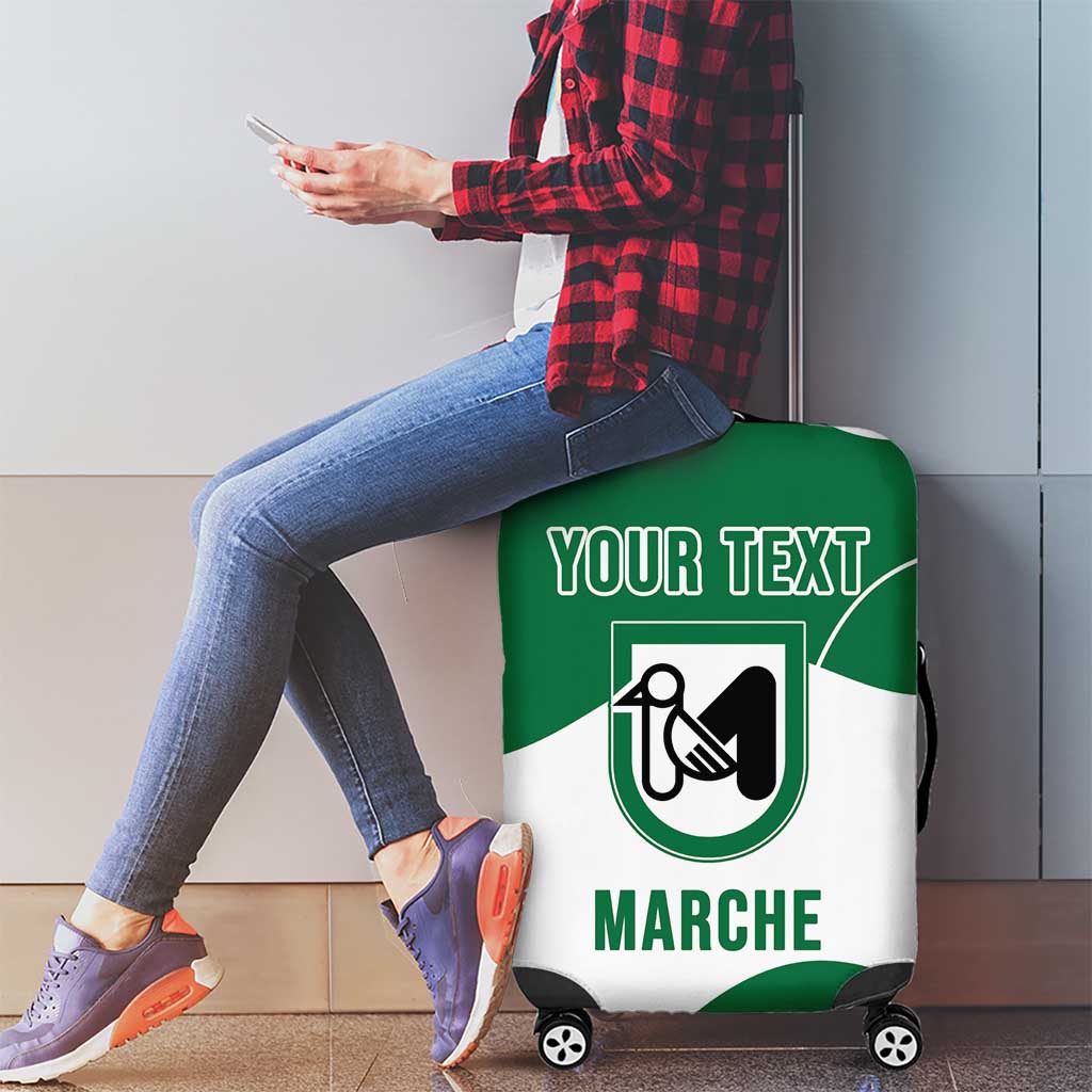 Personalized Italy Marche Luggage Cover Flag Style LT19