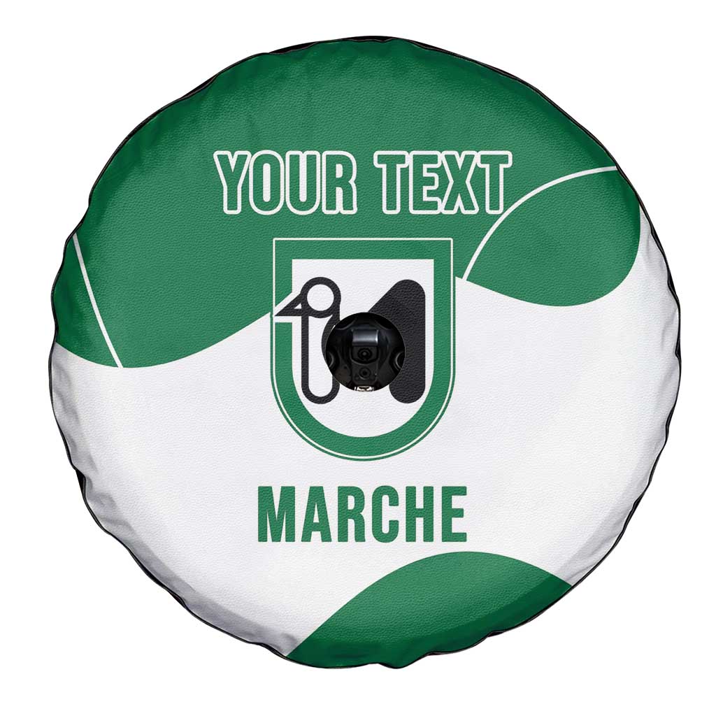 Personalized Italy Marche Spare Tire Cover Flag Style LT19