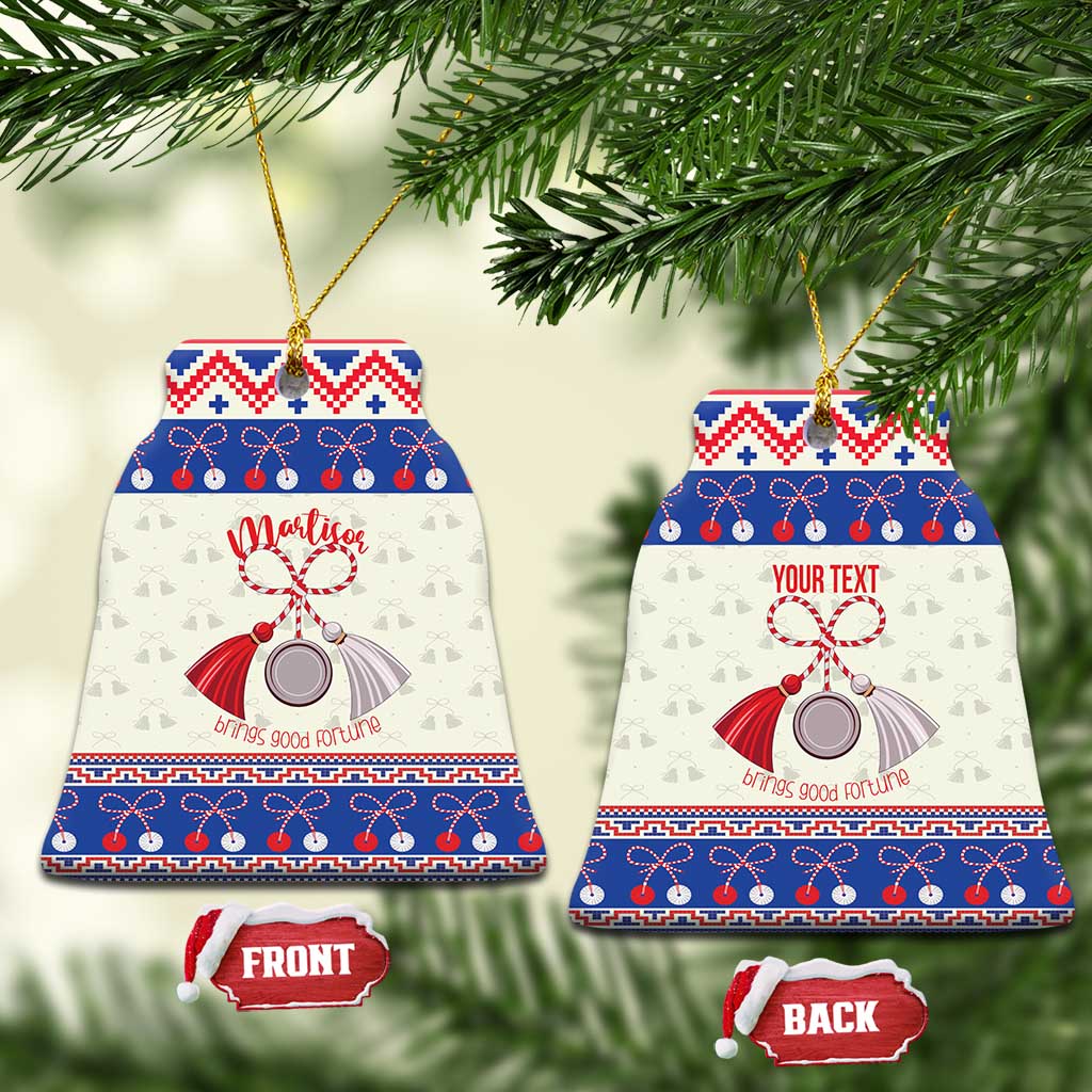 Personalized Moldova Christmas Ceramic Ornament Martisor Moldova Traditional LT19