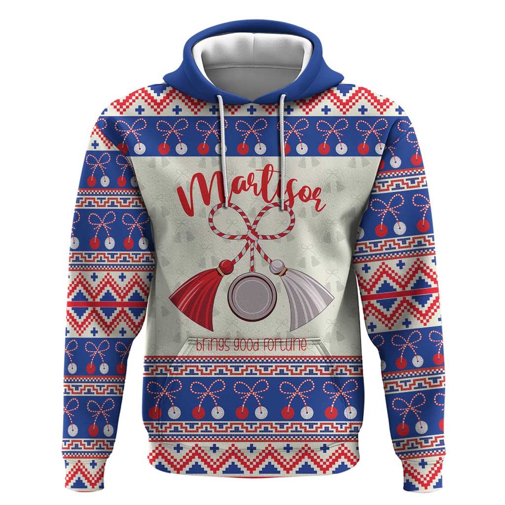 Personalized Moldova Christmas Hoodie Martisor Moldova Traditional LT19