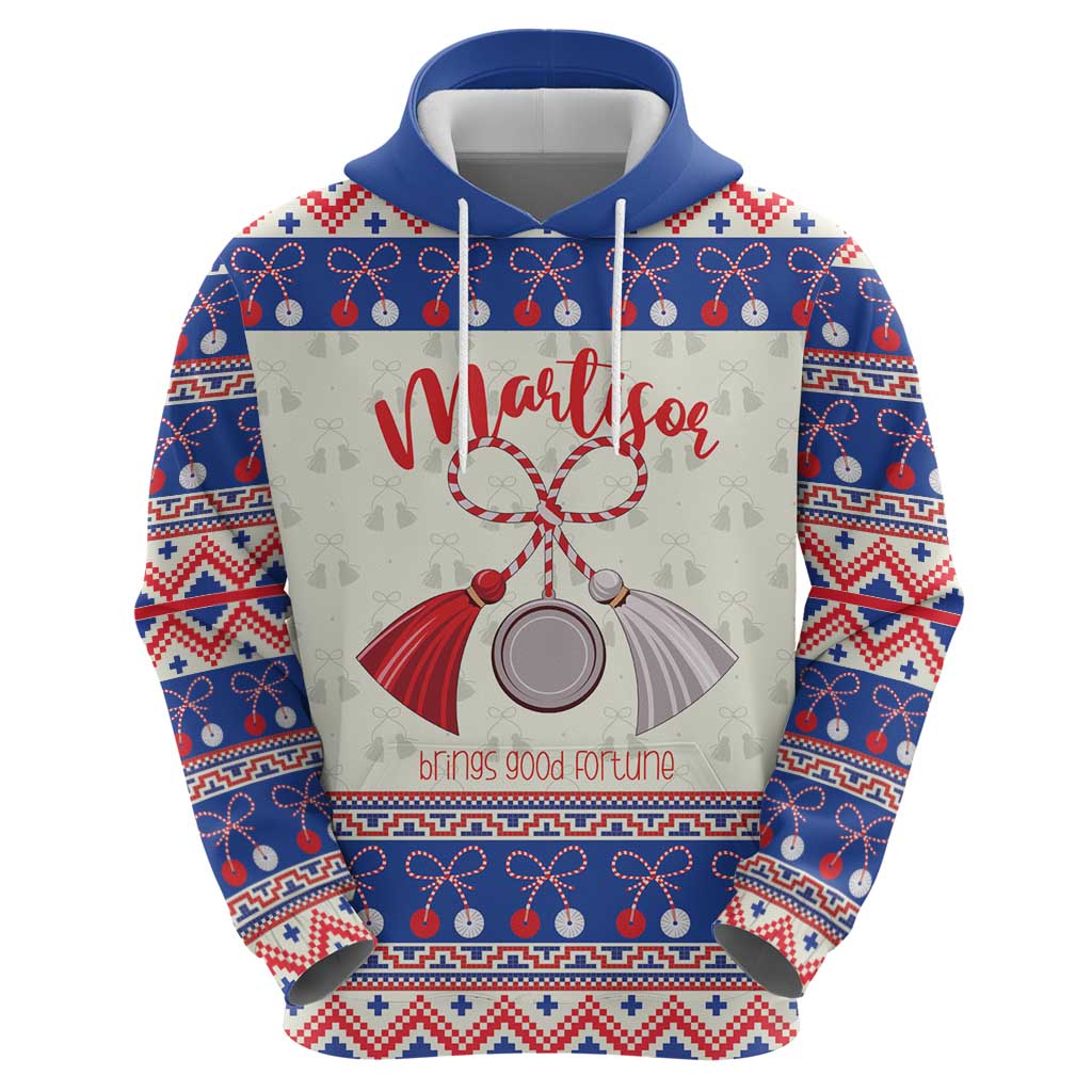 Personalized Moldova Christmas Hoodie Martisor Moldova Traditional LT19